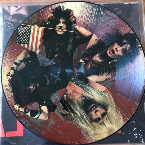 1984 Motley Crüe Picture Disc and door poster - Picture 3 of 10
